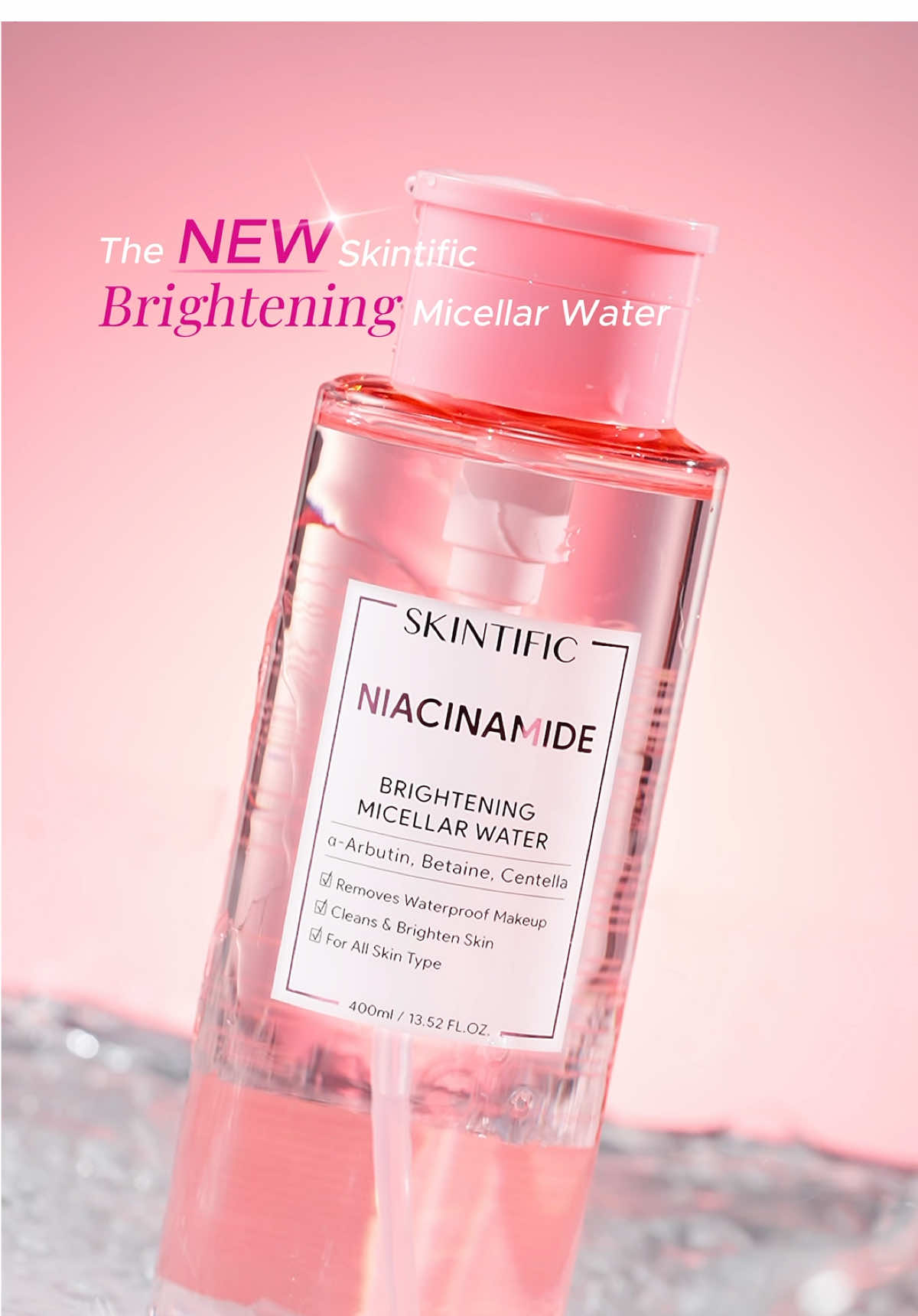 Don’t worry, we got another one for you! 🙈 Our NEW micellar water helps brighten your skin while keeping it super clean 😶‍🌫️ Grab yours now and enjoy our latest discount, Skintizen 🫧 #skintific #skintificmy #skintificmalaysia #fyp 