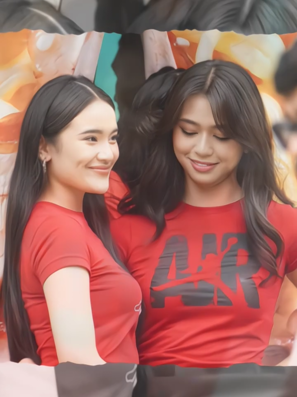 salfok sama tangan atin #kathrinajkt48 #asheljkt48 #jkt48 #teamkazui #lasiv 