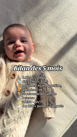 Ma petite Patate  #baby #5mois #maman #bebe5mois 