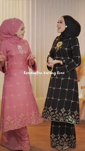 Kurung riau REMBOELAN - rossa cotton embroidery 💫 #bajukurung #kurungriau #remboelankurungriau #sunsetsclozettehq #bajuraya2026 