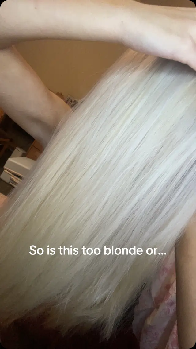 No such this as too blonde 