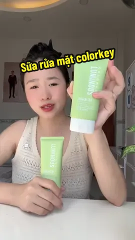 chân ái cho bà nào bị da mụn, dầu, lỗ chân lông to #suaruamattraxanh #suaruamatcolorkey #colorkey #suaruamattrimun 