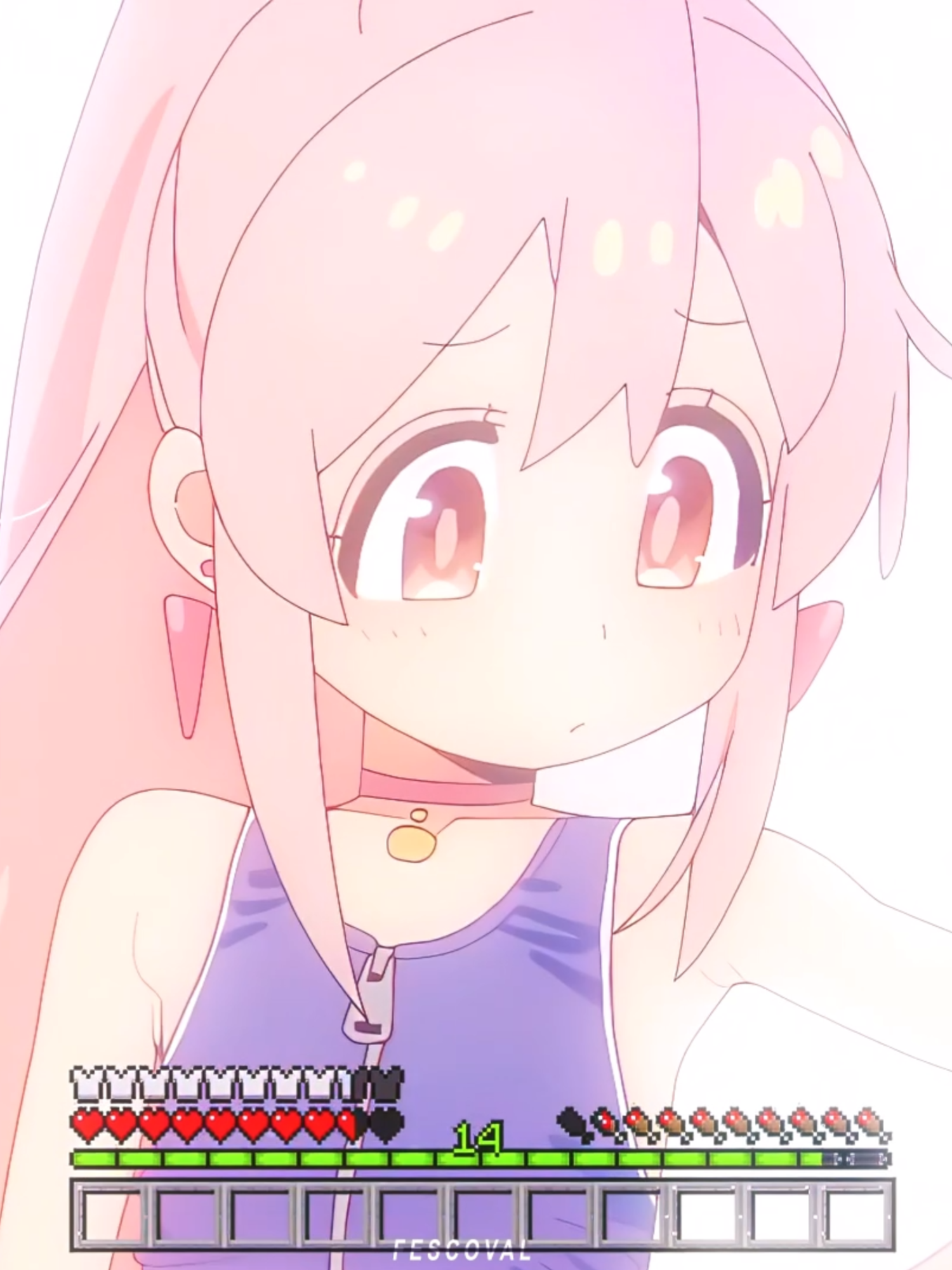 #mahiro with the Minecraft trend #onimai #fyp #edit #anime #Minecraft #trend