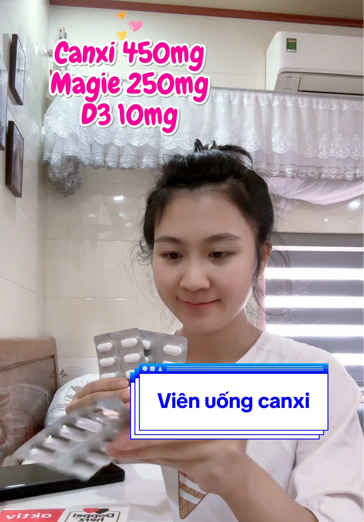 Bộ 3 hoàn hảo canxi, d3 và Magie hàm lượng rất cao#tpcn #canxi #magie #xuongchackhoe #lenxuhuong 