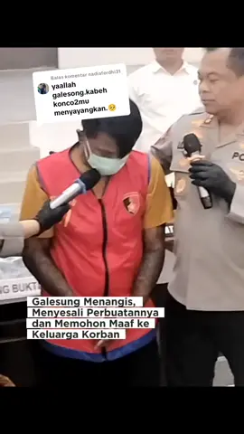 Membalas @nadiaferdhi31  pelaku memohon maaf ke keluarga korban #wong_jowo_86 #poldajatim #fypシ゚viral #fyp 