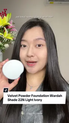 Wardah baru aja launching velvet powder foundation, solusi buat kamu yang lebih suka make up sat-set!✨ #wardah #powderfoundation 
