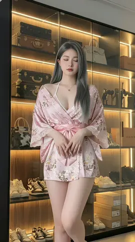 áo choàng ngủ cosplay kimono#myoutfit #thoitrangnu #cosplayer 