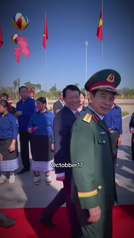 2 Bộ trưởng thân thiện ✨❤️ #luongtamquang #phanvangiang #50namquockhanhlao #lào🇱🇦 