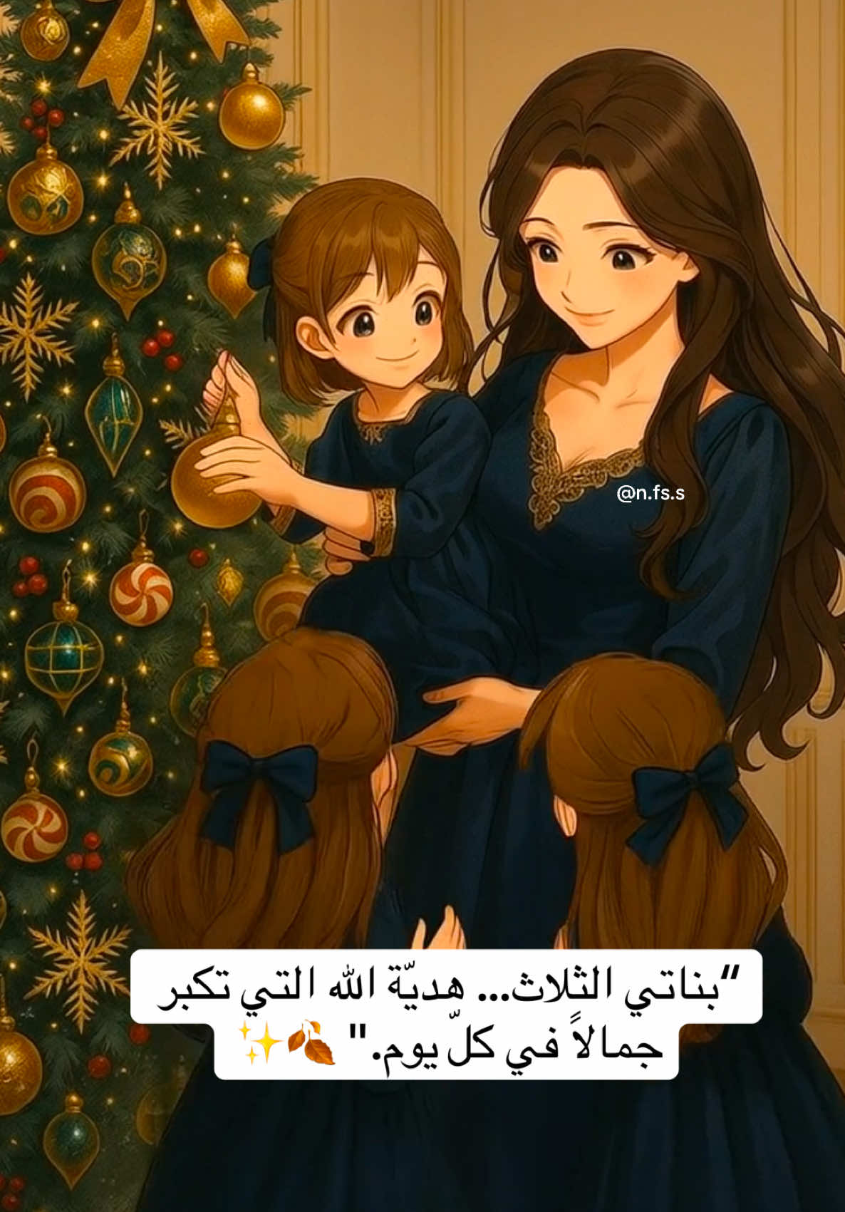 “بناتي الثلاث… هديّة الله التي تكبر جمالًا في كلّ يوم.” ✨🍂 #محتوى_حقيقي_كارتوني #بيبي_كيوت_جميل_اكسبلور😇 #اطفال_التيك_توك #ثلاث_بنات #بناتي_الثلاث 