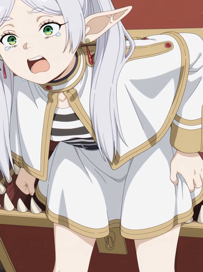 「フリーレン、予想外のピンチ」ミミックに挟まれ、いつもの落ち着きを失ったフリーレン。  「このままじゃ…飲み込まれちゃう……！」  か細い声で助けを求めた瞬間、差し伸べられた冒険者の手が  彼女を暗闇から引き戻す。  静かな彼女に訪れた、ほんの一瞬の“救い”の物語。 #葬送のフリーレン #フリーレン #ダンジョン #ミミック #ピンチ #二次創作 #Frieren #FrierenBeyondJourneysEnd #Dungeon #Mimic #AnimeEdit #AnimeShorts