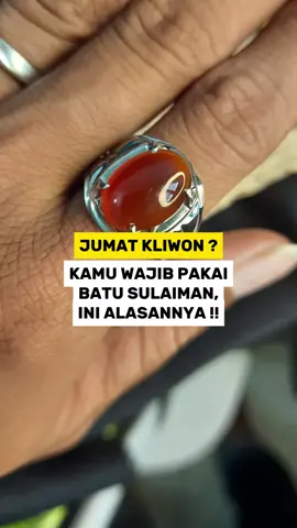 Jumat Kliwon. Kamu Wajib Pakai Batu Sulaiman. Ini Alasannya #weton #wetonlahir #wetonjowo #wetonjawa #wetonkelahiran 