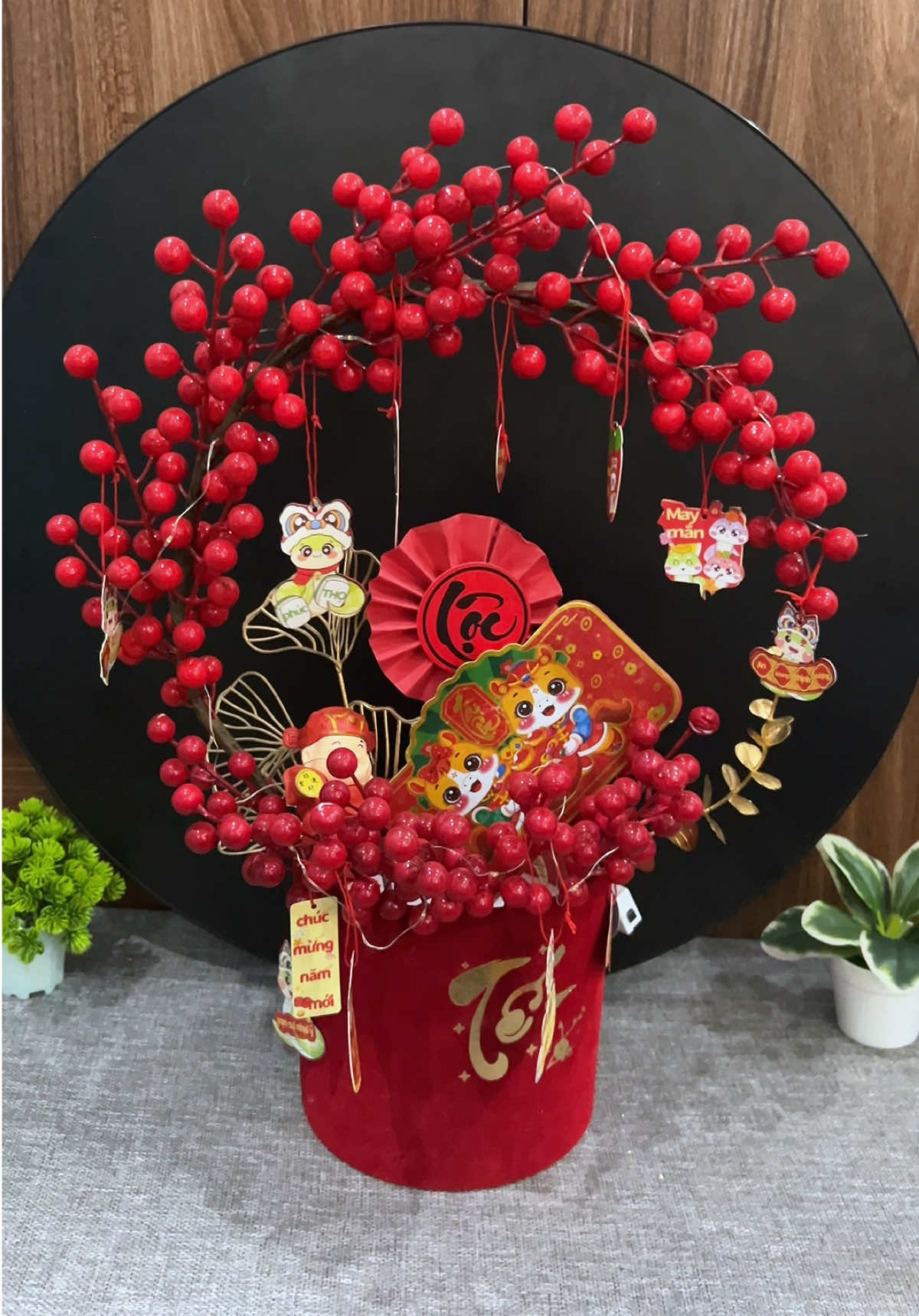 Không khí Tết ngập tràn rộn ràng 🥰#tet2026 #trangtritet #binhdaodong #xuhuong #tranghatay96 