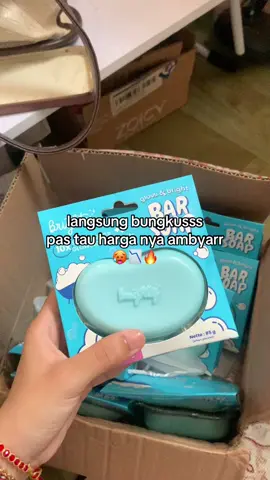 sabun bikin glow up😻💯 #sabunpencerahkulit #SuperBrandDay #brightybarsoap 