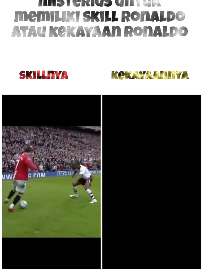 lu pilih yang mana bro 😎 #ronaldo #kaya #skill #kekayaan #misteri 