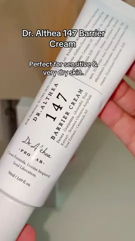 Dr. Althea 147: Deep hydration for very dry skin. #DrAlthea147 #BarrierCream #SensitiveSkinCare #DrySkinRelief #KBeautyMoisturizer 