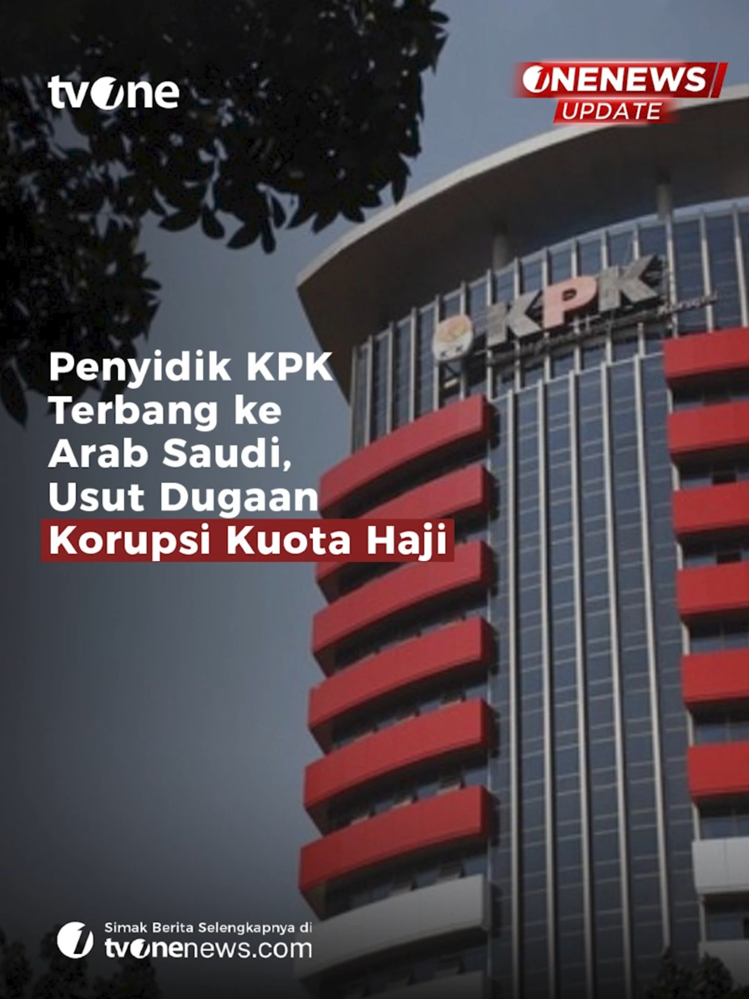 Penyidik Komisi Pemberantasan Korupsi (KPK) tengah berada di Arab Saudi untuk mengusut kasus dugaan korupsi kuota haji tambahan untuk penyelenggaraan ibadah haji Indonesia tahun 2023-2024. Pelaksana Tugas Deputi Penindakan dan Eksekusi KPK Asep Guntur Rahayu mengatakan penyidik akan memanfaatkan waktu semaksimal mungkin untuk mencari dan melengkapi bukti-bukti yang mendukung. 