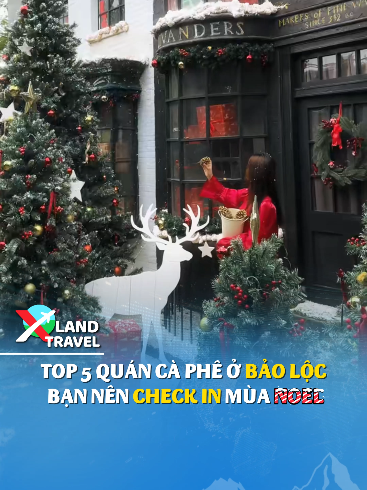 Top 5 quán cafe ở Bảo Lộc check in mùa Noel bạn không nên bỏ lỡ #xlandtravel #dulich #xland #lamdong49 #baoloc