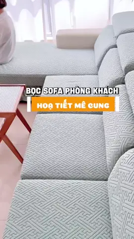 Lên đời cho sofa phòng khách liền nha mấy chị ơi #bocghesofa #bocghe #homedecor #sofacover #decorphongkhach 
