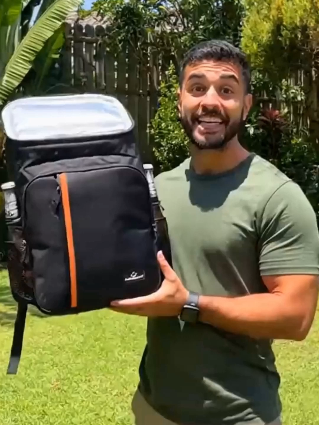 Mochila Térmica Impermeável De Grande Capacidade De Alta Qualidade 18L Cooler Portátil #tiktokshop #tiktokshop1111br #tiktokshopblackfridaybr