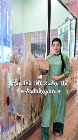 [Áo dài Tết 2026] - Áo dài Tết Xuân Thì - form cách tân suông nhẹ #aodaivietnam #aodai #aodaicachtan #aodaimyan #thuyyeuthoitrang 