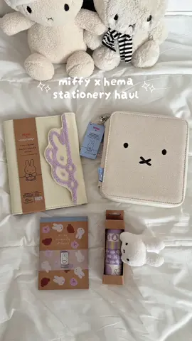 miffy x hema stationery haul! 𐔌՞. .՞𐦯  #miffy #nijntje #hema #stationery #haul 