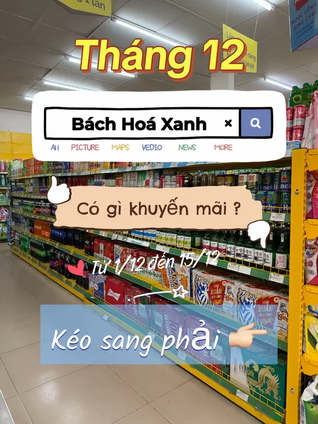 Tháng 12 BHX CÓ GÌ KHUYẾN MÃI #cogaibhx30tuoi #BHX #khuyenmai #bachhoaxanh 