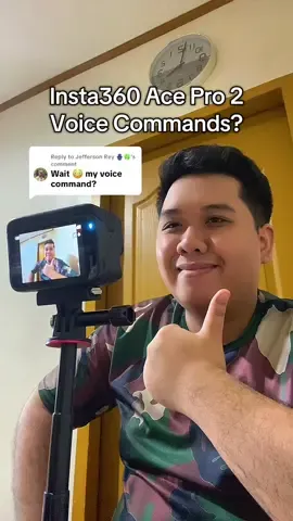 Replying to @Jefferson Rey 🪬🍀 Insta360 Ace Pro 2 Voice Commands #Insta360 #AcePro2 #VoiceCommand #AcePro2Settings #Jethnology