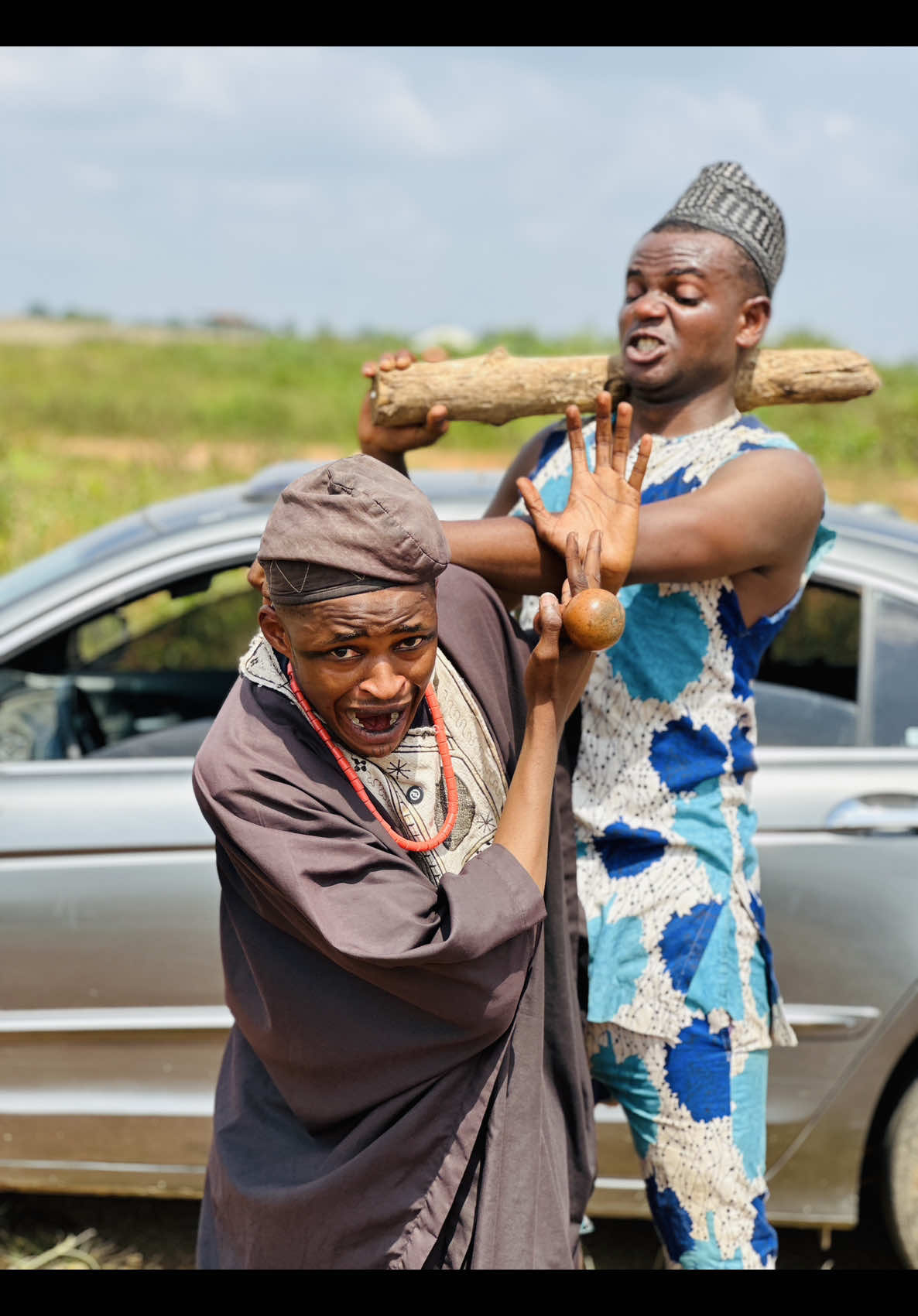 Wait for it 😂😂baba sorry W/ @BB MONARCH💚 