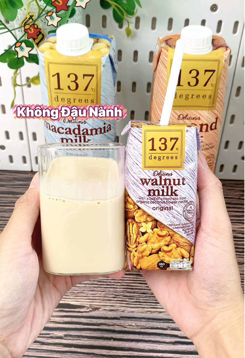 Sữa hạt óc chó nguyên chất 137 Degrees nhập khẩu từ Thái Lan thơm ngon dễ uống. #suahat #suahat137degrees #137degrees #suahatdinhduong #tiktokshop1212 