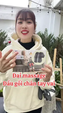 Bác nào hay đau mỏi đầu gối này hoặc chơi thể dục thể thao nhiều căng cơ tức bắp đặc biệt bác nào mà đang làm vật lý trị liệu sau chấn thương đều có thể sử dụng được chiếc đai này nhá #maymassage #daimassage #daugoi #chame #zlife  
