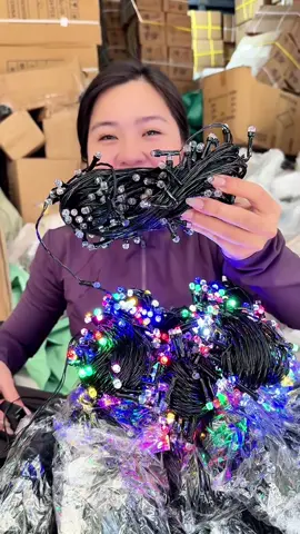 Dây đèn trang trí ngoài trời, đèn led trang trí quán xá. #dentrangtri #daydenled #xuhuong #bongbuongbinh