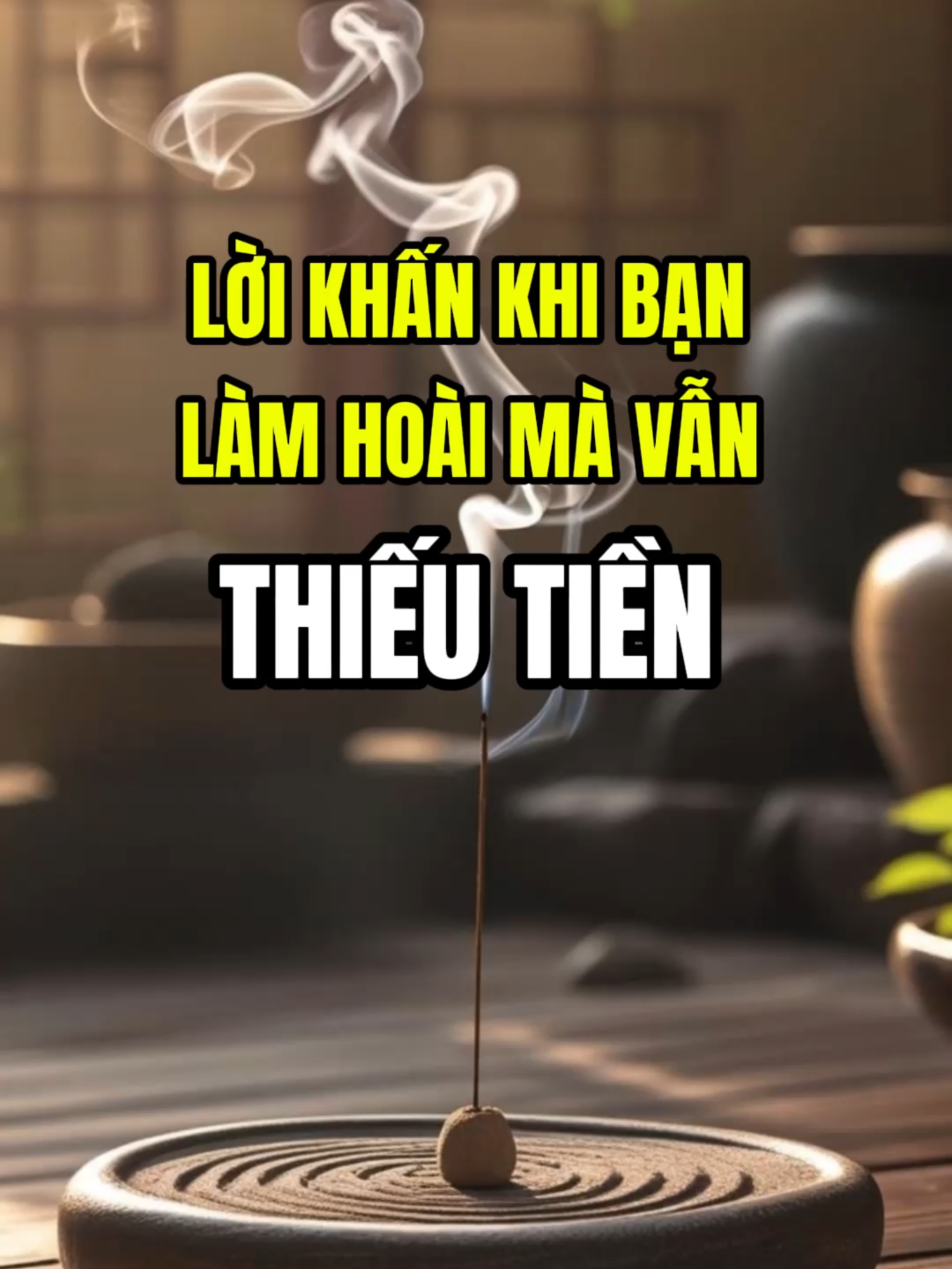 #xuhướng Làm hoài mà vẫn thiếu… mệt chứ. Khấn không phải để xin tiền rơi xuống, mà để lòng bớt hoang mang, để biết mình đang kẹt ở đâu mà gỡ. Nếu bạn cũng đang chật vật vì tiền bạc, mình cùng nhau niệm một câu cho tâm an lại trước đã… Nam mô A Di Đà Phật. - Hướng dẫn hành trì: Đọc bài khấn trước bàn Phật/tranh ảnh Phật hoặc tại nơi yên tĩnh nếu không có bàn thờ, chỉ cần thành tâm. 