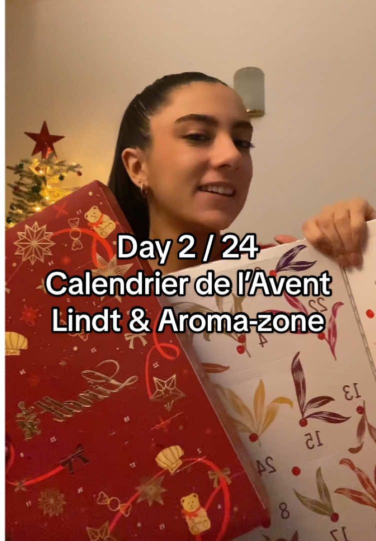 Day 2 / 24 calendrier de l’avent @Aromazone_officiel et #lindt  Trooooop contente !!!! #aromazone  