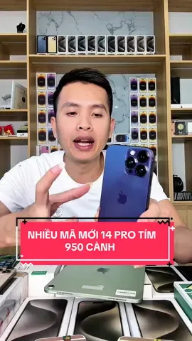 NHIỀU MÃ MỚI 14 PRO TÍM 950 CÀNH @ÁNH UY TÍN CHÍNH CHỦ #anhuytin 