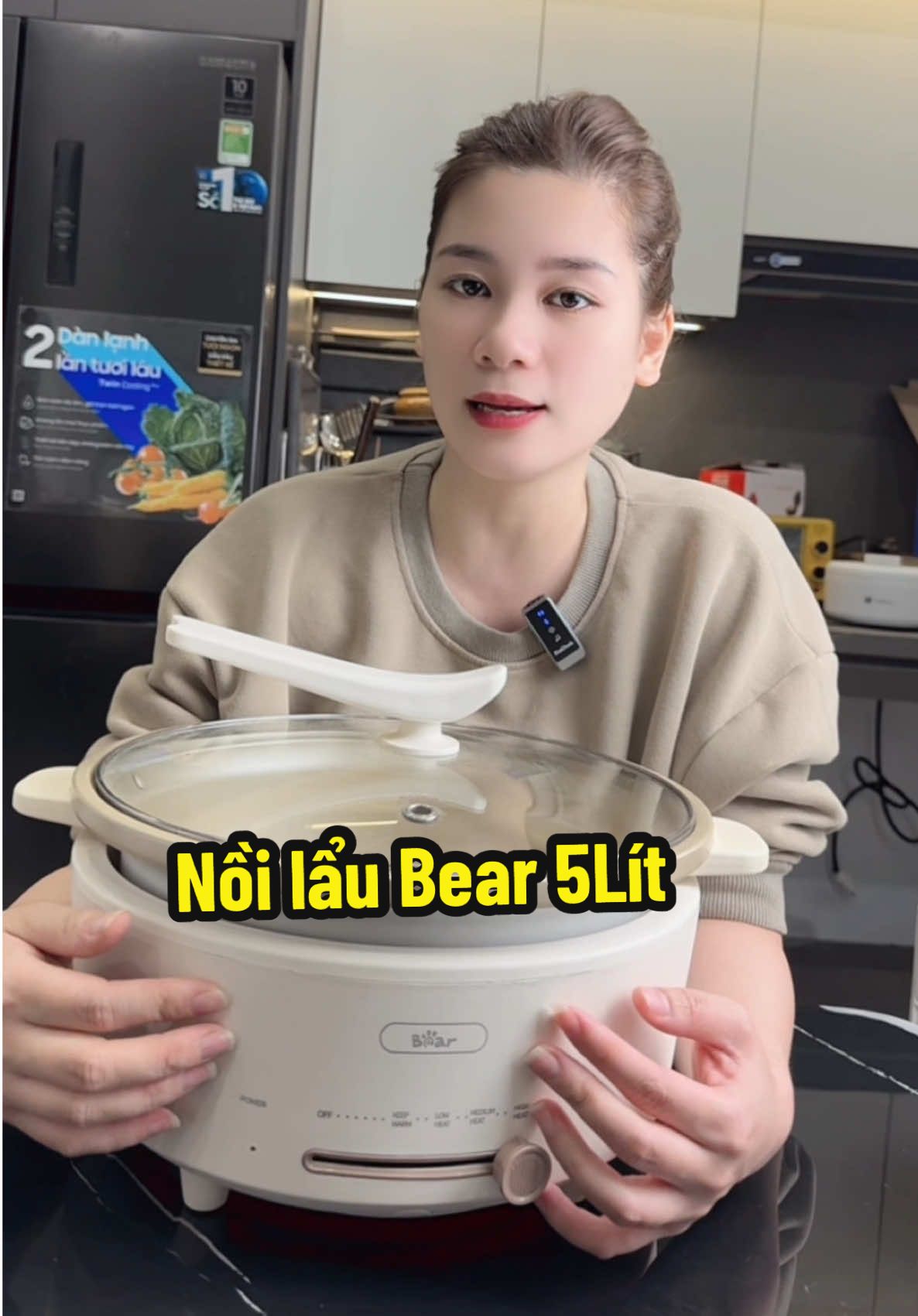 Trả lời @Sexy Lady - Thế Giới đồ ngủ  Nồi lẩu đa năng Bear tháo dời nên dễ dàng vệ sinh #noilaudanang #bear #lauthaitomyum 