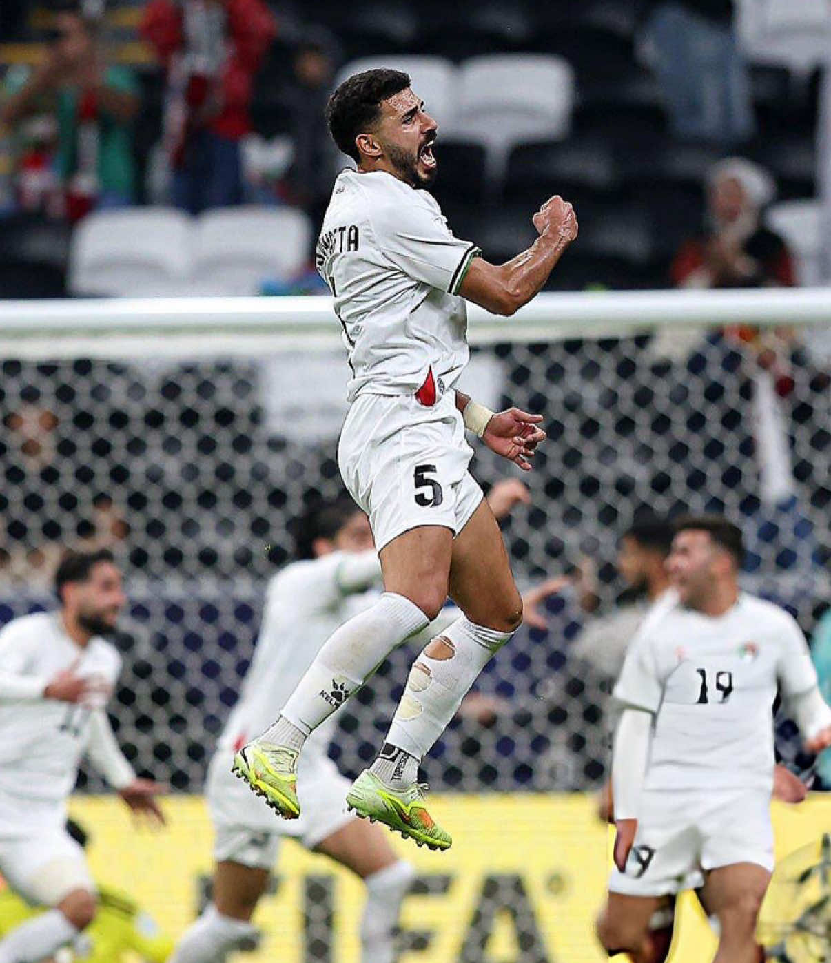 الرد في الملعب ‘95 😉🇵🇸 #منتخب_فلسطين #كاس_العرب #اكسبلور #fyp  