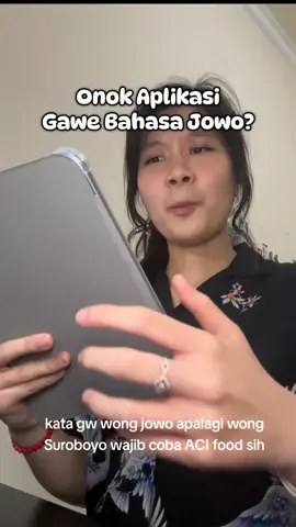 kata gw wong jowo apalagi wong Suroboyo wajib coba ACI food sih, download ACI sekarang #ojolaci #acifood #acifoodmurah 