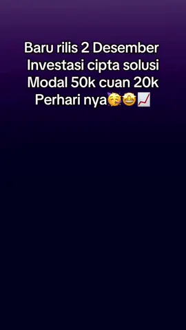Investasi cocok buat pemula 🤩📈 #investasipemula #ciptasolusi #investasi #belajarbisnis #bisnisonline 