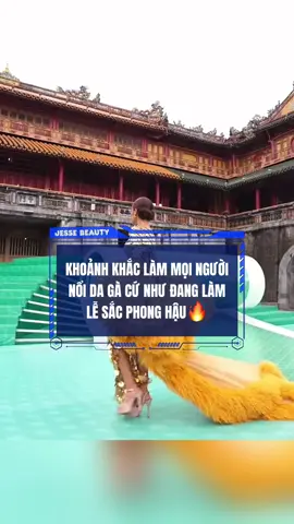 TƯỞNG ĐÂU LÀM LỄ PHONG HẬU KHÔNG ĐÓ #queenbeauty_team #jessebeauty12 #misscosmo #tiktokgiaitri 