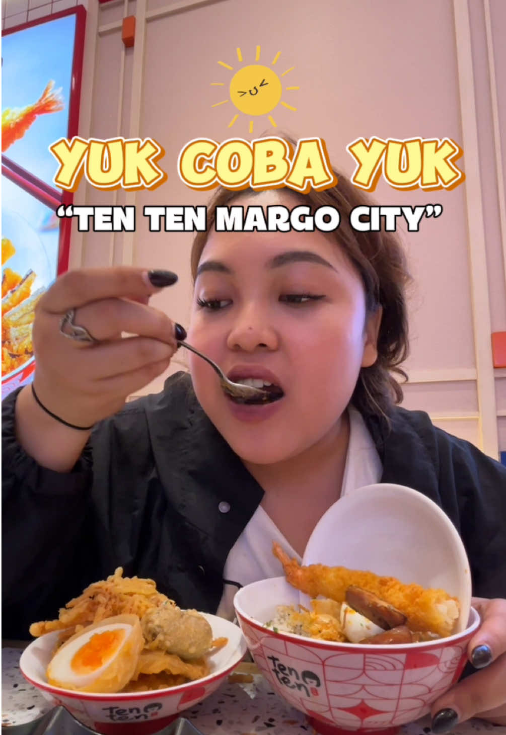 Ten Ten tempura baru buka di Margocity makin lengkap ajaa ya margocity semuanya ada dan ini satu2 nya tempura yang aku coba dan enakk bgt!  #tenten #tententempura #tentenmargocity #depokfoodies #kulinerdepok 