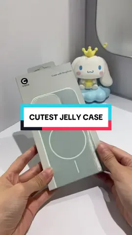 Cutest glossy jelly case (in blue💙) #pipopcase #caseiphone #rekomendasicasing #fyp #blue 