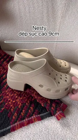 Mẫu dép Nesty xịn xò cao 9cm tăng chiều cao #tiktokshop1212 #salevuichotnam #tiktokshopfunfest #nesty #depsucnu 