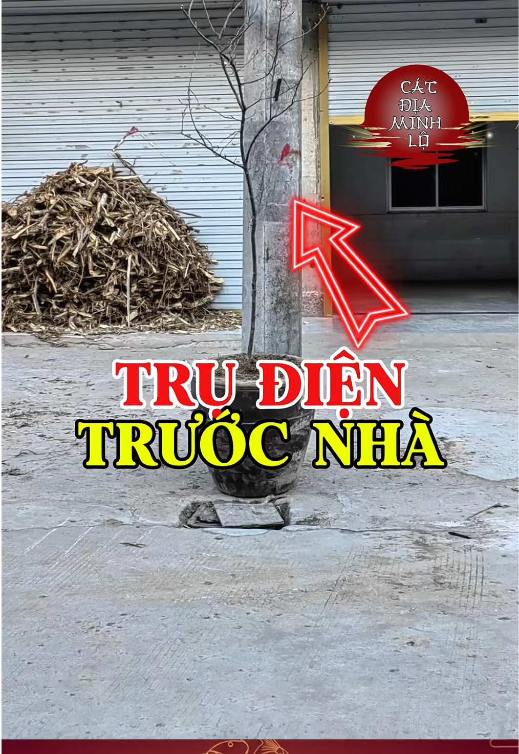 Một trong những cách hoá giải lỗi phong thuỷ cột điện trước nhà. #phongthuy #phongthuytamlinh #phongthuycaivan #tailoc #hoagiaiphongthuy 