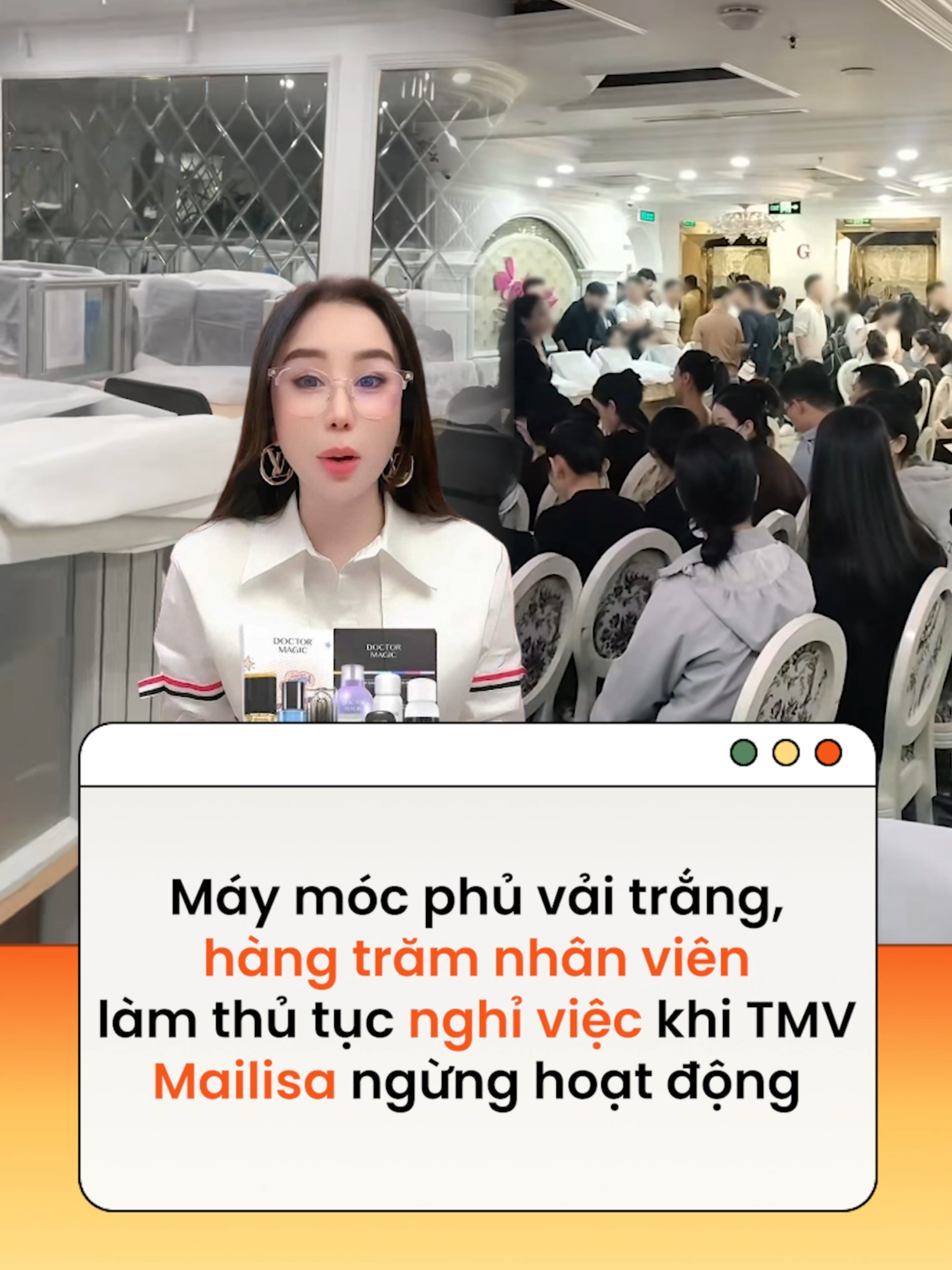 Trong những ngày cuối cùng, TMV Mailisa vẫn đông nhân viên nhưng không khí hoàn toàn khác so với trước đây #news #amm #mailisa  Theo Phụ nữ số