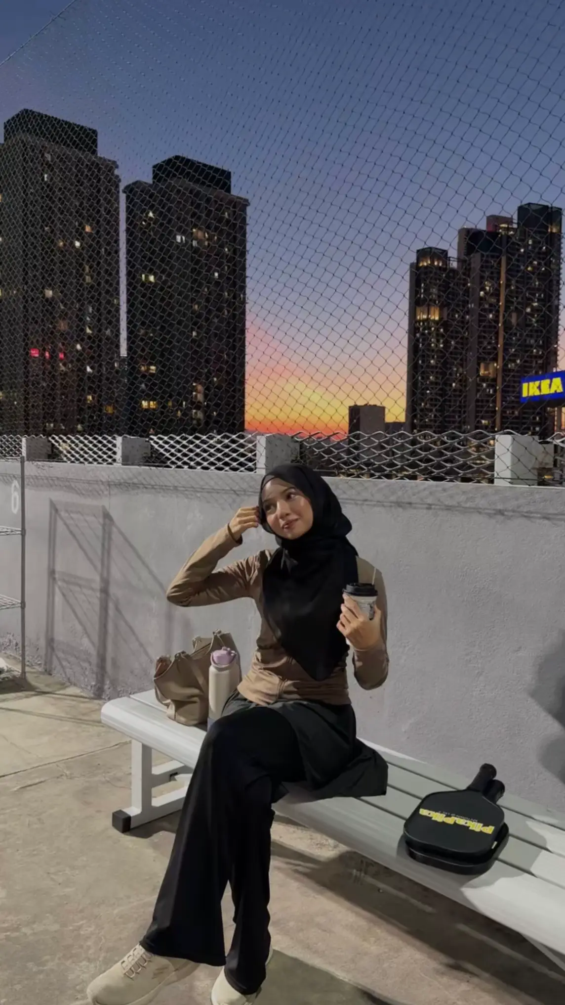 pickleball with this view ?! OBSESSED 💋