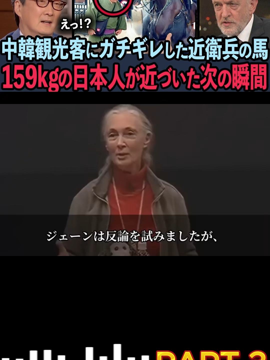 【海外の反応】イギリス情報番組で中韓観客が大爆笑した5秒後…イギリス騎兵隊の馬の日本人の衝撃の対応とは？P3