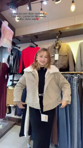 New drop for your winter wardrobe! Warm, soft & perfect for this season. Limited pieces only!❤️ @bini🫀  #fyp #winterfashion #jacket #classicfancystore🛍 #deliveryallovernepal🇳🇵🛍🚚 