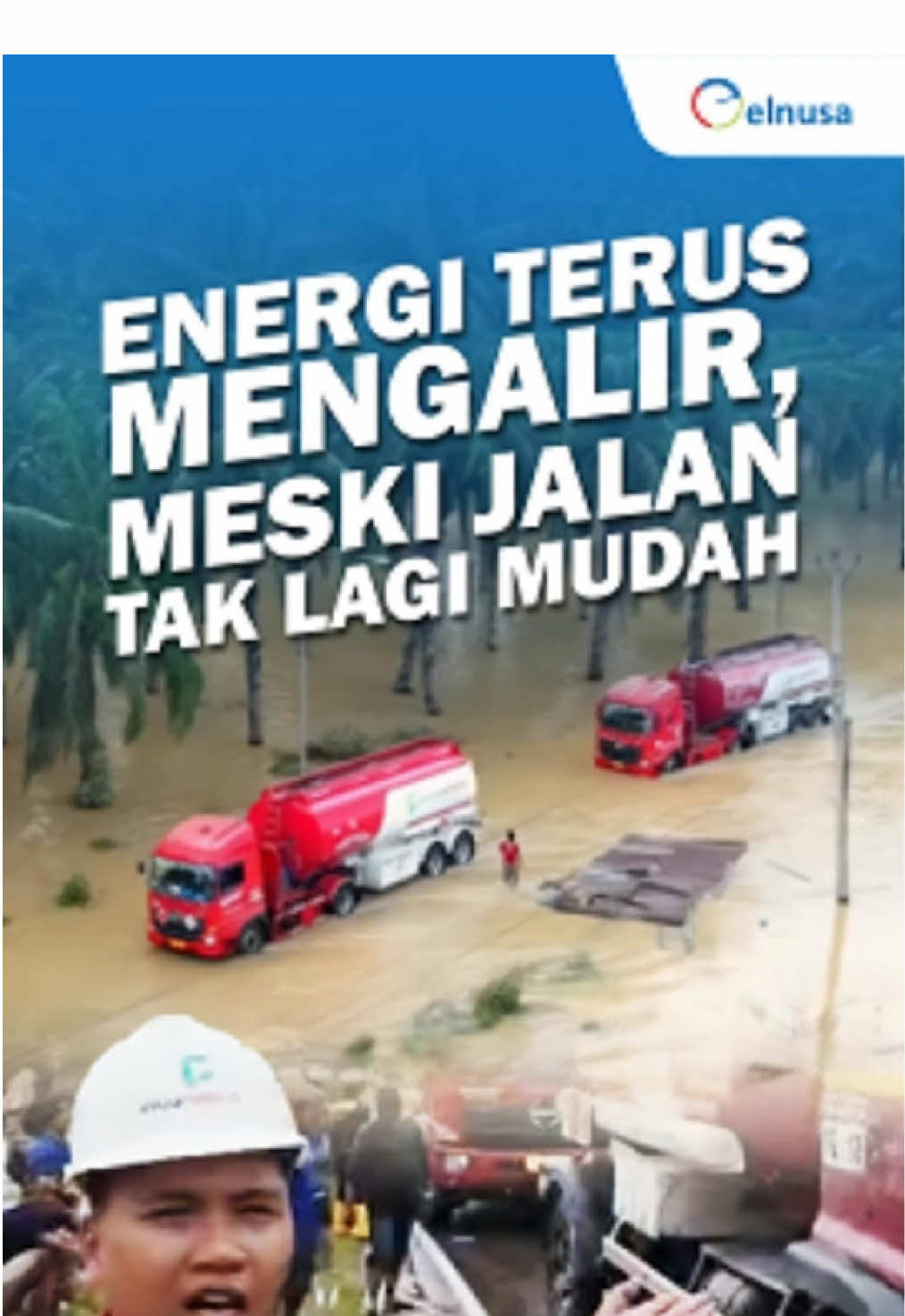 Ada saat ketika keadaan goyah dan harapan terasa rapuh. Namun di tengah keterbatasan, ada mereka yang terus melangkah yaitu para Awak Mobil Tangki (AMT) dan Garda Terdepan PT Elnusa Petrofin (EPN). Mereka meninggalkan kehangatan rumah, menembus perjalanan yang tak mudah, demi memastikan energi tetap tersalurkan dan kehidupan tetap berjalan. Setiap langkah mereka adalah pengorbanan. Di balik energi yang sampai kepada kita semua, ada keberanian yang mungkin tak tampak, tapi begitu berarti. Tulis doa dan dukunganmu di kolom komentar yuk.👇 Karena setiap kata berarti bagi mereka yang berjuang di garis depan.☺️ 🎥 Courtesy by: @petro.visuals #Elnusa #ElnusaPetrofin  #EnergiUntukNegeri  #GardaTerdepan