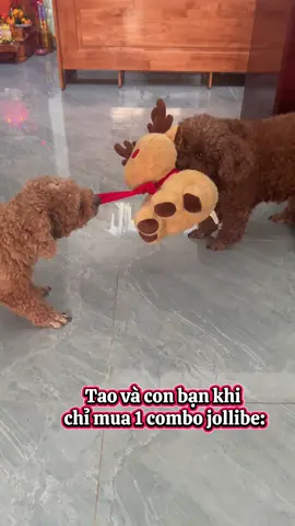 Tao và con bạn khi chỉ mua 1 combo jollibe: