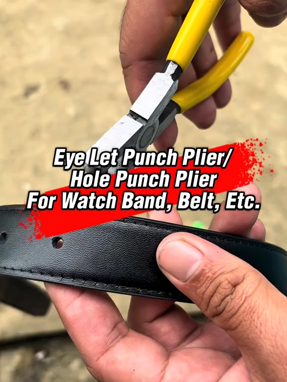 Tired of replacing belts and watchbands when you run out of notches? ⌚✨ Give your accessories new life with this customizing tool 💫